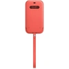 Image de Sacoche en cuir MagSafe Apple iPhone 12 Pro Max - Pink Citrus