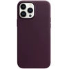 Image de Coque Leather MagSafe Apple iPhone 13 Pro Max - Dark Cherry