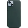 Image de Apple Coque en Cuir avec MagSafe pour iPhone 14 Plus - Vert forêt        