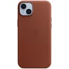 Image de Apple Coque en Cuir avec MagSafe pour iPhone 14 Plus - Terre de Sienne        