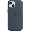 Image de Coque en silicone MagSafe Apple iPhone 15 - Storm Blue