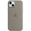 Image de Apple Coque en Silicone avec MagSafe pour iPhone 15 Plus - Argile        