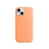 Image de APPLE Silicone MagSafe iPhone15 Plus - Orange MT173ZM/A