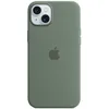 Image de Apple Coque en Silicone avec MagSafe pour iPhone 15 Plus - Cyprès        