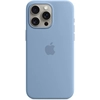 Image de Coque en silicone MagSafe Apple iPhone 15 Pro Max - Winter Blue