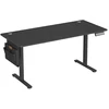 Image de Ochama x SONGMICS Bureau électrique réglable en hauteur avec 4 hauteurs de mémoire noir - 160 x 70 cm