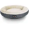 Image de Feandrea Panier pour Chien, Lit pour Chat, Rond, 65 cm, Gris Foncé PGW065G01