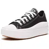 Image de Converse Femme Chuck Taylor All Star Move Chaussures>femme>baskets-mode, Noir Blanc Blanc, 36 EU