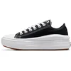 Image de Converse Femme Chuck Taylor All Star Move Chaussure de piste d athltisme, Nero, 39.5 EU