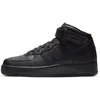Image de NIKE CW2289-001 Air Force 1 Mid '07 Homme Black/Black EU 49.5