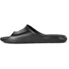 Image de Nike Homme Victori One Shower Slide Chaussures, Noir Noir Blanc, 46 EU