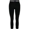 Image de Nike Femme W NP 365 Crop Tights, Black/White, XS EU