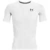 Image de Under Armour HG Armour Comp SS Homme Blanc