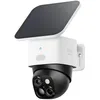 Image de eufy SoloCamS340 Caméra de surveillance solaire sans fil WiFi pour l’extérieur, 360°, 3K, sans angle mort, Wi-Fi 2,4 GHz, pas de frais mensuels, compatible HomeBase 3 [Classe énergétique A]