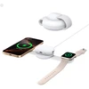 Image de Anker MagGo Station de recharge sans fil 3 en 1, compatible MagSafe, certifié Qi2, 15 W, pliable, pour iPhone, AirPods et Apple Watch, chargeur USB-C inclus