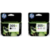 Image de HP Lot de cartouches d'encre 305XL noir + couleur pour Deskjet 2320 2710 2720 2724 4210e 4220e 4222e 4227e 4230e Deskjet Plus 4110 4120 4122 4130 Envy 6010 6020 6020 6 022 6030 6032 Envy Pro 6420 6422