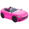 Image de Barbie Poupée De Jouet De Véhicule Décapotable Rose Avec Roues Roulantes