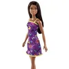 Image de Barbie Mattel T7439 AFROAMERICANA Con Vestito Viola