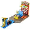Image de Hot Wheels Coffret Station De Choc Monster Trucks Et Voitures