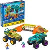 Image de Mega Hot Wheels Jeu De Construction Hot Wheels Monster Trucks Pista Mega Wrex