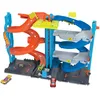 Image de Hot Wheels City Tour Spirale Transformable 2 en 1 avec 1 Voiture et Un Ascenseur Manuel, Jouet Enfant, Dès 3 Ans, HKX43