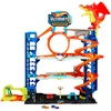 Hot Wheels City Ultimate Garage Playset with 2 Die-Cast Cars, Toy Storage For 50 Plus Cars - Macy's