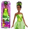 Image de Mattel Disney Princess Poupée Tiana | Ensemble scintillant : jupe amovible, diadème et chaussures, articulée, à collectionner, inspirée du film Disney, HLW04