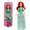 Image de Mattel Princesses Disney Poupée Ariel articulée avec tenue scintillante et accessoires dont chaussures et diadème, Jouet Enfant, Dès 3 ans, HLW10