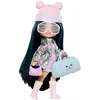 Image de Barbie Petite Poupée Mini Extra Cool Voyage Articulée avec Tenue D’Hiver Robe Imprimée Pastel Et Doudoune Argentée, 14 Cm, Accessoires Inclus, Jouet Enfant, A Partir De 3 Ans, HPB20