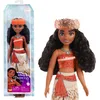 Image de Mattel Princesses Disney Poupée Vaiana articulée avec tenue scintillante et accessoires dont serre-tête et collier, Jouet Enfant, Dès 3 ans, HPG68