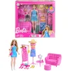 Image de Barbie Coffret Séance D’Essayage avec Poupée Mannequin, Vêtements, Accessoires De Dressing, Et 32 Éléments De Jeu, Jouet Enfant, Dès 3 Ans, HPL78