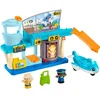 Image de Little People Coffret De Jeu Aéroport Avec Avion Et Figurines