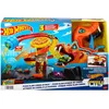 Image de Hot Wheels Let’s Race Netflix - Coffret L’Attaque De La Pizzeria avec 1 Voiture Incluse, Piste Serpent en Spirale, Générateur Aléatoire, Échelle 1/64, Jouet Enfant, A Partir De 4 Ans, HTN81
