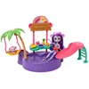 Image de Enchantimals Île Ensoleillée Singe Avec Piscine Et Accessoires Mini Poupée