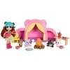 Image de Enchantimals Avec Oursons De Camping Et Accessoires Mini Poupée