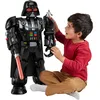 Image de Fisher-Price Robot Imaginext Dark Vador de la série Star Wars de Plus de 60 cm, avec Effets sonores et Lumineux et clé en Forme de Personnage en métal Stormtrooper, à partir de 3 Ans,HXG51