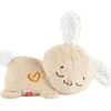 Image de Fisher-Price Peluche Veilleuse Mon Lapin Câlin, jouet apaisant avec musique, lumières et mouvement pour nouveau-nés, HXG97