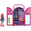 Image de Barbie Poupée et Dressing Chelsea Coffret avec vêtements et accessoires, 17 éléments, pliable pour jouer partout et tout ranger, HXN03