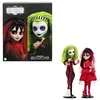 Image de Monster High Skullector Coffret de 2 poupées de collection Bételgeuse et Lydia Deetz issues du film « Beetlejuice Beetlejuice » avec accessoires et emballage à exposer, HYV96