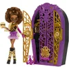 Image de Monster High Monstrueux Secrets Clawdeen Wolf Coffret Énigmes à Hauntlywood avec poupée, dressing et plus de 19 surprises glamour, dont des vêtements pour poupée, JBG80