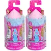 Image de Mattel Disney Princess Coffrets Tour Surprise Histoires à empiler à Collectionner Contenant chacun Une Mini-poupée, 4 Surprises et Un ami de la Princesse Disney (Les Styles Peuvent Varier), JBL46