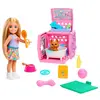 Image de Barbie Poupée Chelsea Avec Chien Et Sac De Transport