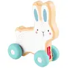 Image de Fisher Price Lapin à Pousser En Bois