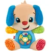 Image de Fisher-Price Jouet d'apprentissage des Nouveau-nés, Ridi et Apprendre en Peluche Musicale Chiot Smart Stages pour bébé 6+ Mois, Multilingue : Italien, Espagnol, Portugais, Anglais, JFD26