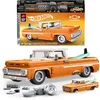 Image de Mattel Brick Shop Hot Wheels Coffret de Construction Custom Chevy Pickup 1962 de Mattel Brick Shop, série Elite avec 858 pièces, pour les collectionneurs adultes et enfants à partir de 10 ans, JFT20