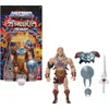 Image de Masters of the Universe X Cosmocats Figurine articulée Musclor de 14 cm inspirée des années 80 avec armure amovible, épée, bouclier et mini-bande dessinée, JFW98