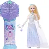 Image de Mattel Disney Poupée Princesses Elsa La Reine des Neiges et Accessoires avec 8 Surprises, Dont Une boîte à Bijoux en Forme de Flocon de Neige, Une Bague pour Enfant et 9 éléments, JJY36