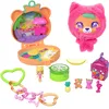 Image de Polly Pocket Coffret Poupée et Animaux, Peluche Ours compacte