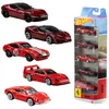 Image de Hot Wheels Pack de 5 Ferrari à l'échelle 1:64