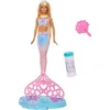 Image de Barbie Sirène Étincelante à Bulles avec mèches colorées